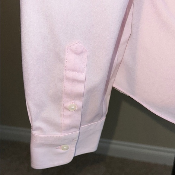 Denver Hayes Shirt Blouse Pink Button Down Long Sleeved Country Western Farmwear - Picture 7 of 12